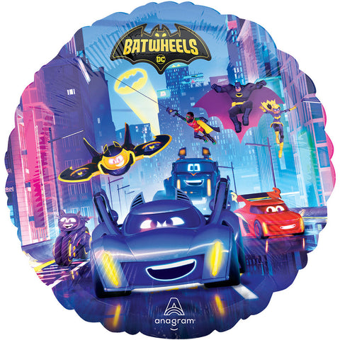 18" Batwheels Foil Balloon