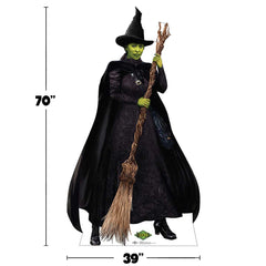 Wicked Birthday Kit with 70 inch Elphaba Life-Size Standup & Balloons