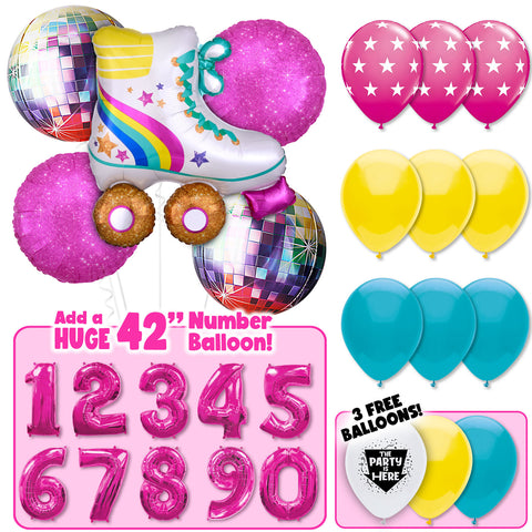 1980s Skate Party Balloon Bouquet