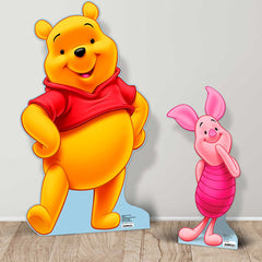 Pooh Bear & Piglet Cutouts Only
