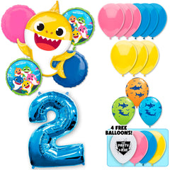 21pc Kit w/ Blue #2 Balloon