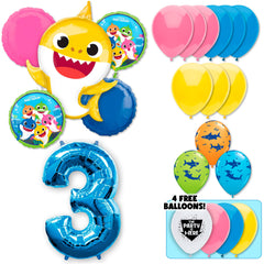 21pc Kit w/ Blue #3 Balloon