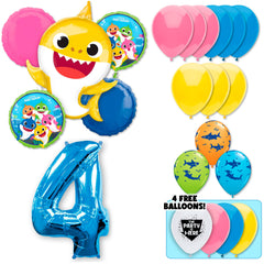 21pc Kit w/ Blue #4 Balloon