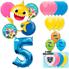 21pc Kit w/ Blue #5 Balloon