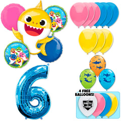 21pc Kit w/ Blue #6 Balloon