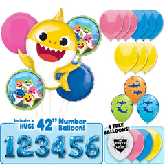 Baby Shark Deluxe Balloon Bouquet