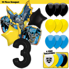 19pc Kit w/ Black #3 Balloon