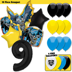 19pc Kit w/ Black #9 Balloon