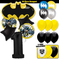 19pc Kit w/ Black #1 Balloon