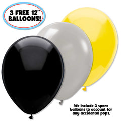 Batman Symbol Deluxe Balloon Bouquet Kit