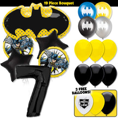 19pc Kit w/ Black #7 Balloon