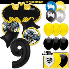 19pc Kit w/ Black #9 Balloon