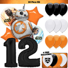 20pc Kit w/ Black #12 Balloon