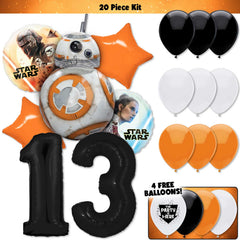 20pc Kit w/ Black #13 Balloon