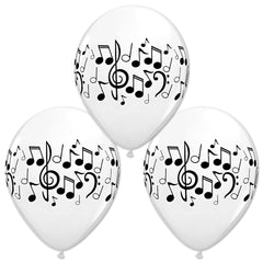 Birthday Music Notes Balloon Bouquet