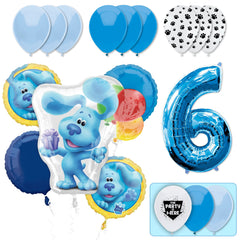 18pc Kit w/ Blue #6 Balloon