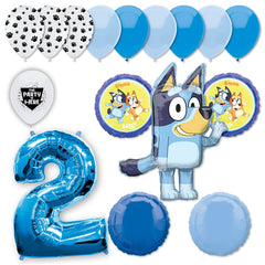 18pc Kit w/ Blue #2 Balloon