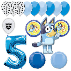 18pc Kit w/ Blue #5 Balloon