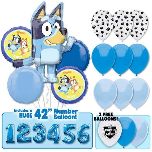 Bluey Deluxe Balloon Bouquet