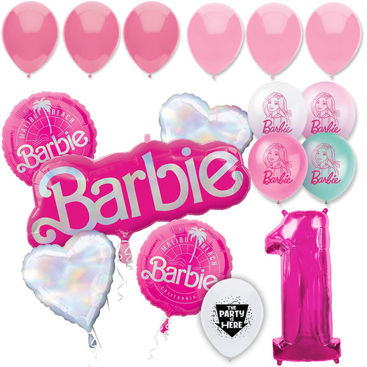 19pc Kit w/ Pink #1 Balloon