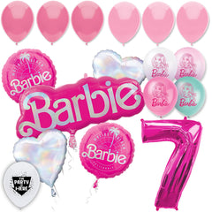 19pc Kit w/ Pink #7 Balloon