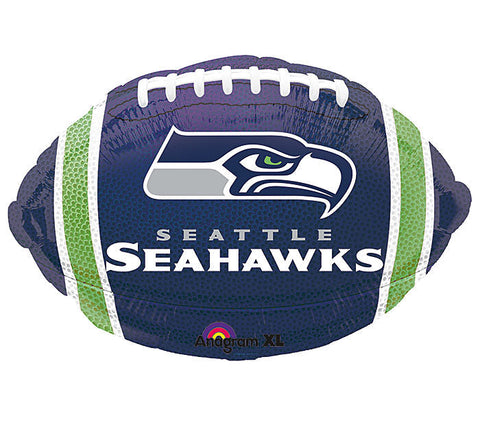 17" NFL Seattle Seahawks Football Foil Balloon