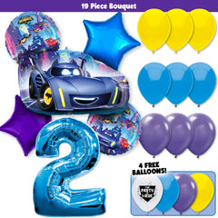 19pc Kit w/ Blue #2 Balloon