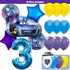 19pc Kit w/ Blue #3 Balloon