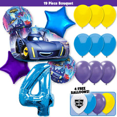 19pc Kit w/ Blue #4 Balloon