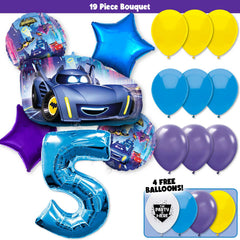 19pc Kit w/ Blue #5 Balloon