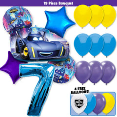 19pc Kit w/ Blue #7 Balloon