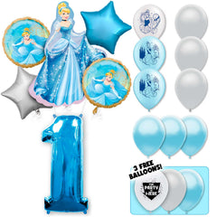 18pc Kit w/ Blue #1 Balloon