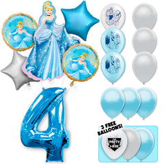 18pc Kit w/ Blue #4 Balloon