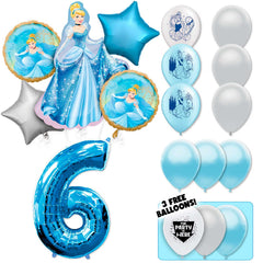 18pc Kit w/ Blue #6 Balloon