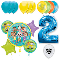 19pc Kit w/ Blue #2 Balloon