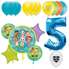 19pc Kit w/ Blue #5 Balloon