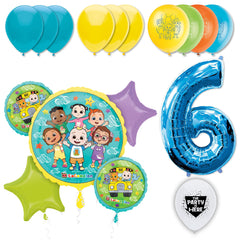 19pc Kit w/ Blue #6 Balloon