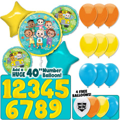 Cocomelon Party Balloon Kit