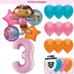 19pc Kit w/ Pink #3 Balloon