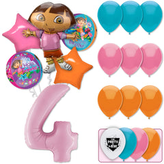 19pc Kit w/ Pink #4 Balloon