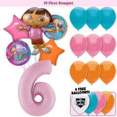 19pc Kit w/ Pink #6 Balloon