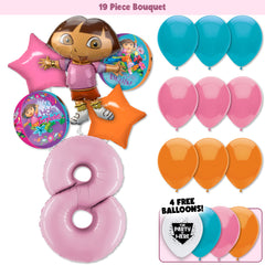 19pc Kit w/ Pink #8 Balloon