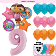 19pc Kit w/ Pink #9 Balloon