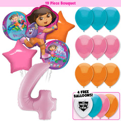 19pc Kit w/ Hot Pink #4 Balloon