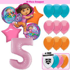 19pc Kit w/ Hot Pink #5 Balloon