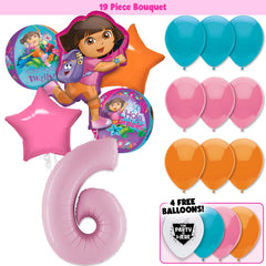 19pc Kit w/ Hot Pink #6 Balloon