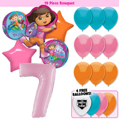 19pc Kit w/ Hot Pink #7 Balloon