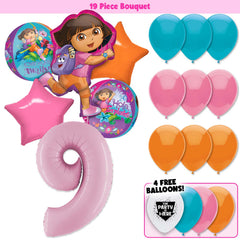 19pc Kit w/ Hot Pink #9 Balloon