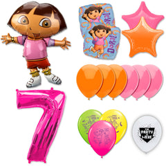 18pc Kit w/ Pink #7 Balloon