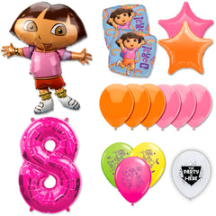 18pc Kit w/ Pink #8 Balloon